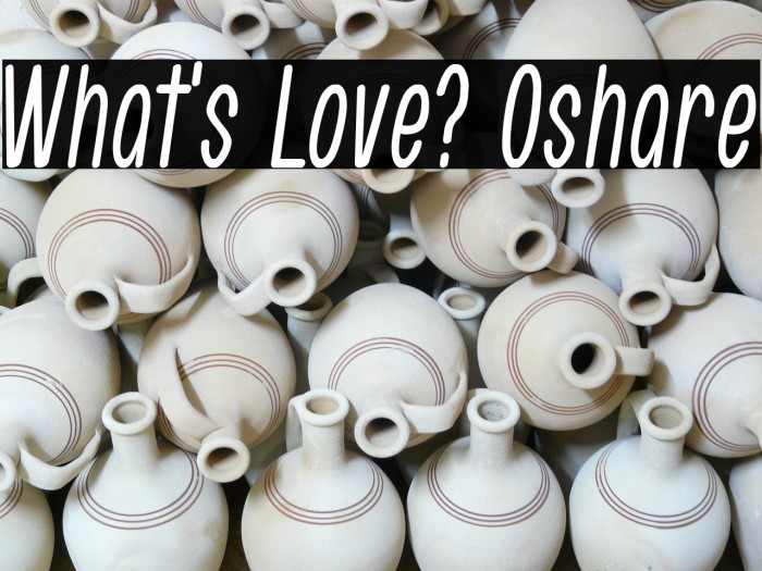 What's Love? Oshare Example 3