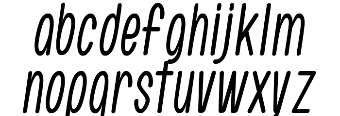 What's Love? Oshare Font LOWERCASE