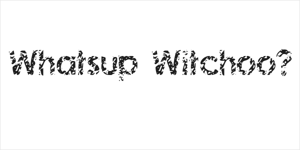 Whatsup Witchoo? Logo