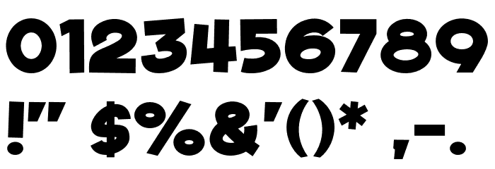 Wheat Smile フォント その他の文字