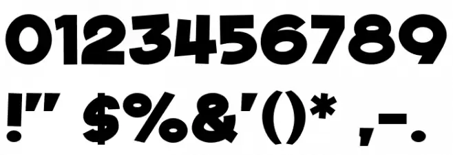 Wheat Smile Font OTHER CHARS