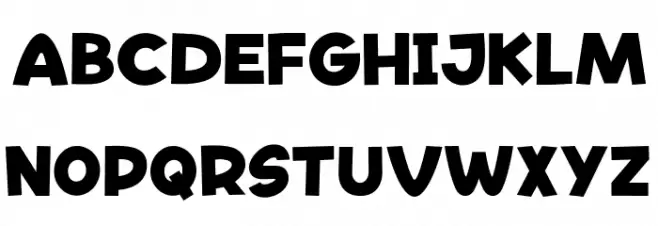 Wheat Smile Font LOWERCASE