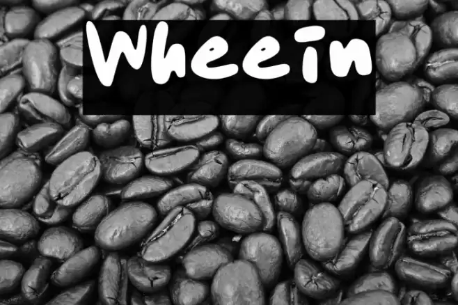 Wheein Font examples