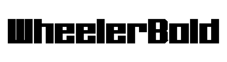 Wheeler Bold  Descarca Fonturi Gratis