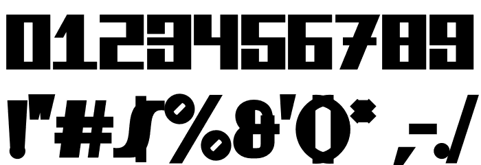 Wheeler Bold Font OTHER CHARS