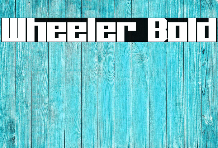 Wheeler Bold Example 1