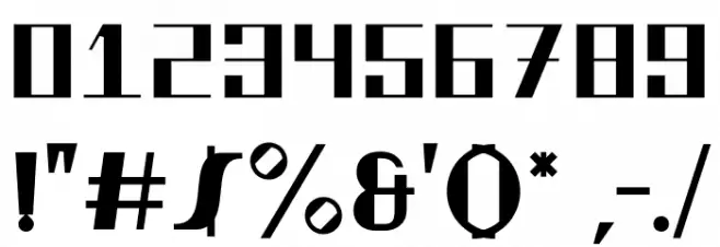 Wheeler Thin Font OTHER CHARS