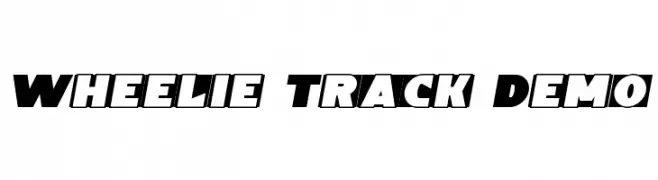 Wheelie Track Demo  تنزيل الخطوط