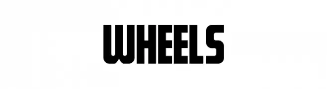 Wheels  Frei Schriftart Herunterladen