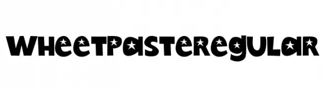 Wheetpaste Regular  font caratteri gratis