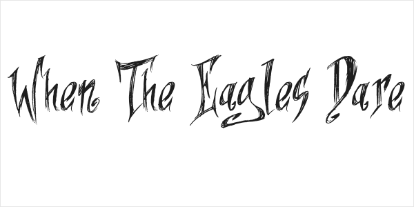 When The Eagles Dare Logo