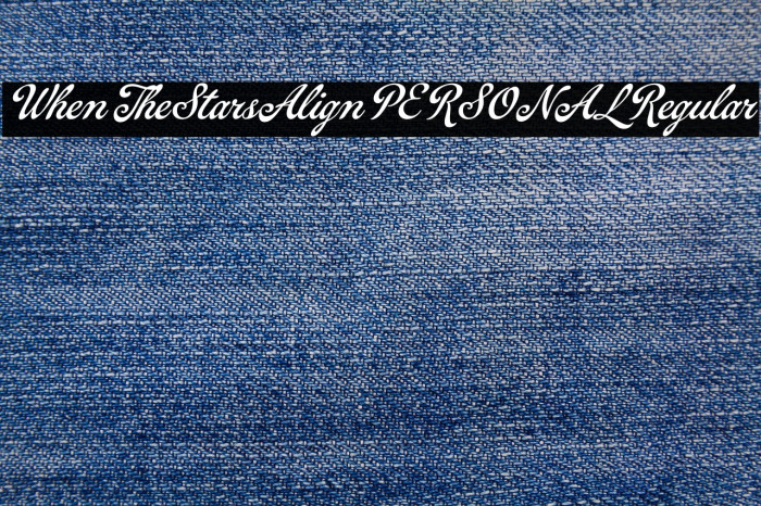 When The Stars Align PERSONAL Regular Example 2