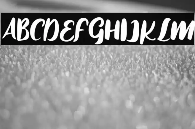 WhenPlantsFREE Font examples