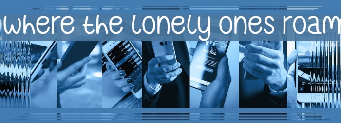 Where The Lonely Ones Roam Font examples