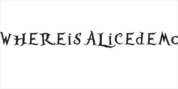 WhereisAlicedemo Logo