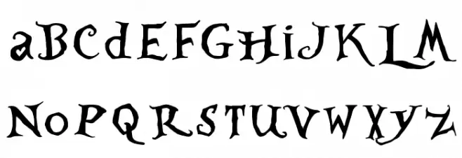 WhereisAlicedemo Schriftart Kleinbuchstaben