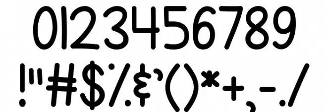 WheretheLonelyOnesRoam Font OTHER CHARS