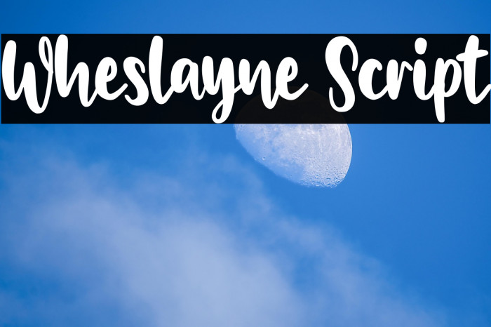 Wheslayne Script Example 2