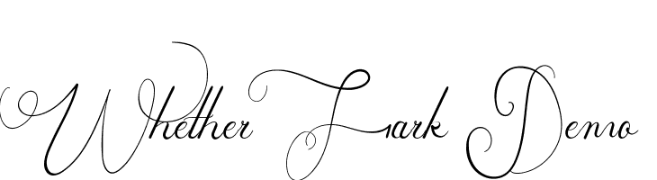 Whether Fark Demo  font caratteri gratis