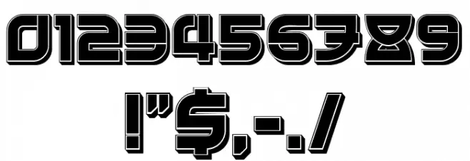 Whether Filled Regular Font OTHER CHARS