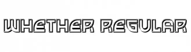 Whether Regular  Frei Schriftart Herunterladen
