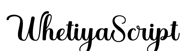WhetiyaScript  Fuentes Gratis Descargar
