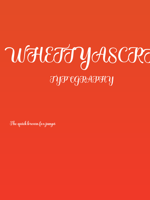 WhetiyaScript Poster