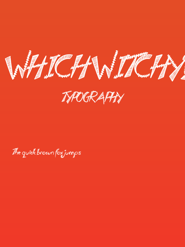 Which Witchy? PERSONAL USE ONLY Poster