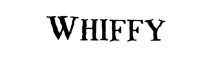 Whiffy  font caratteri gratis