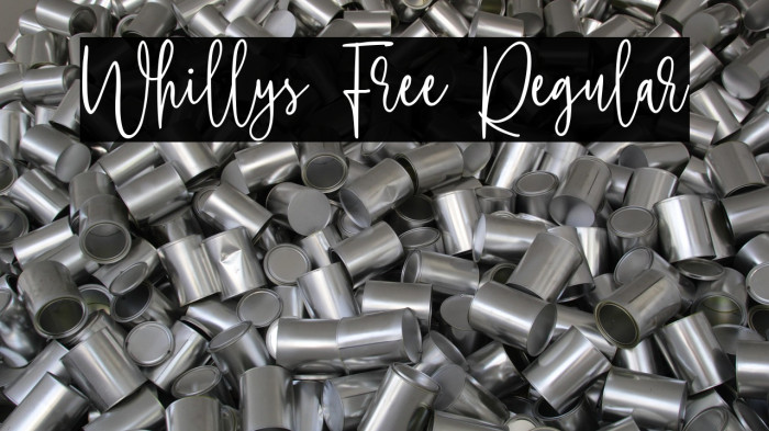 Whillys Free Regular Example 1