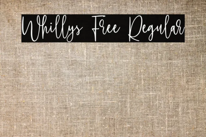 Whillys Free Regular Example 2