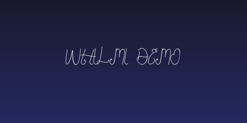 Whilmi Demo Social Header