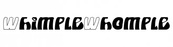 Whimple Whomple  Fuentes Gratis Descargar