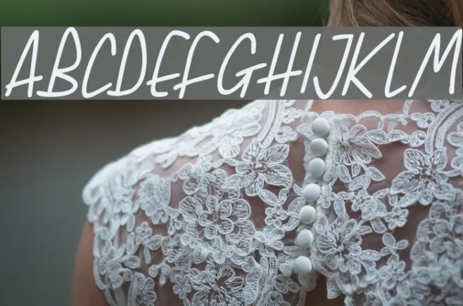 Whimsical Lovelies Italic Example 2