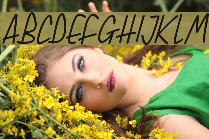 Whimsical Lovelies Italic Font examples