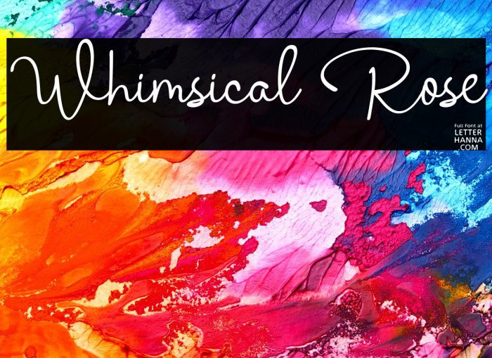 Whimsical Rose Example 3