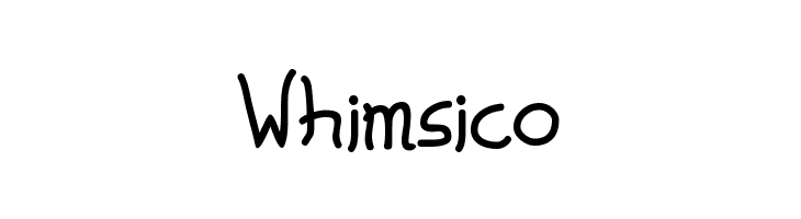 Whimsico Font