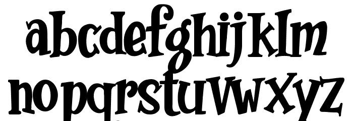 Whimsy Dhimsy Demo Font LOWERCASE
