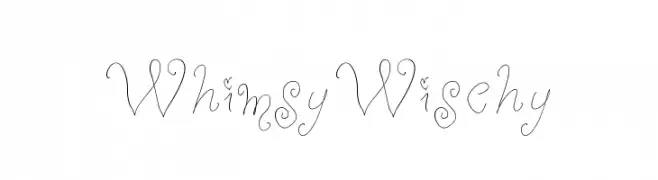 WhimsyWischy  Fuentes Gratis Descargar