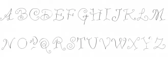 WhimsyWischy Шрифта ВЕРХНИЙ