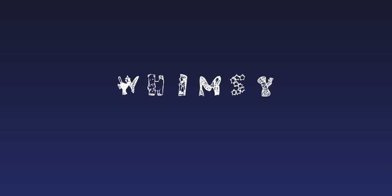Whimsy Social Header