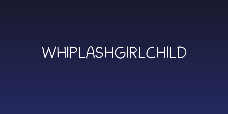 Whiplashgirlchild Social Header