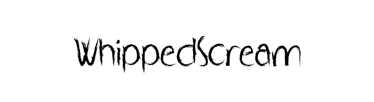 WhippedScream  नि: शुल्क फ़ॉन्ट्स डाउनलोड