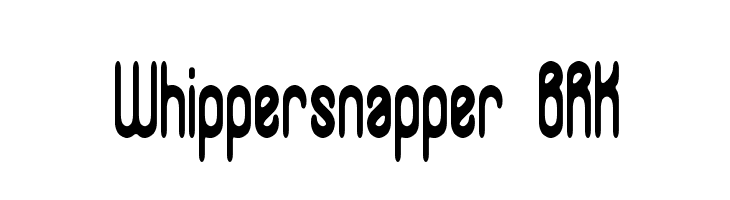 Whippersnapper BRK  免费字体下载