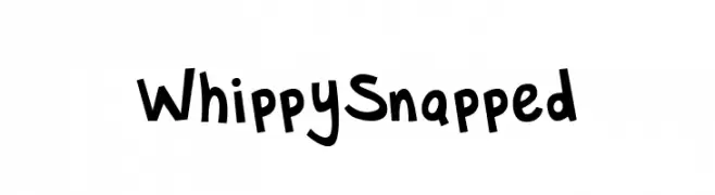 Whippy Snapped  تنزيل الخطوط