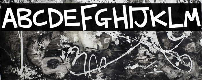 Whippy Snapped Font examples