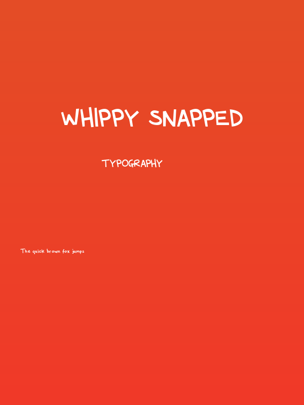 Whippy Snapped Poster