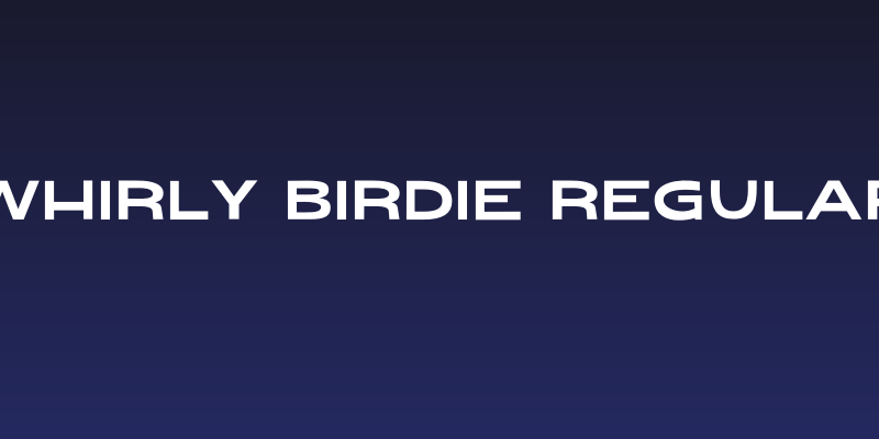 Whirly Birdie Regular Social Header