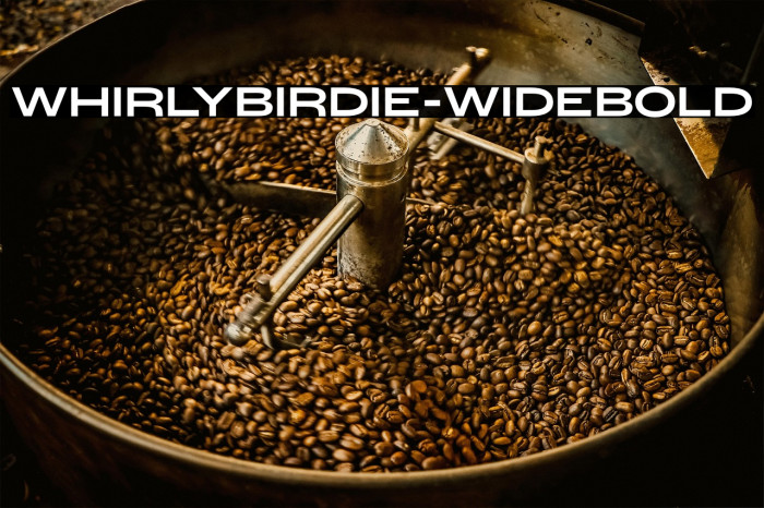 WhirlyBirdie-WideBold Example 1