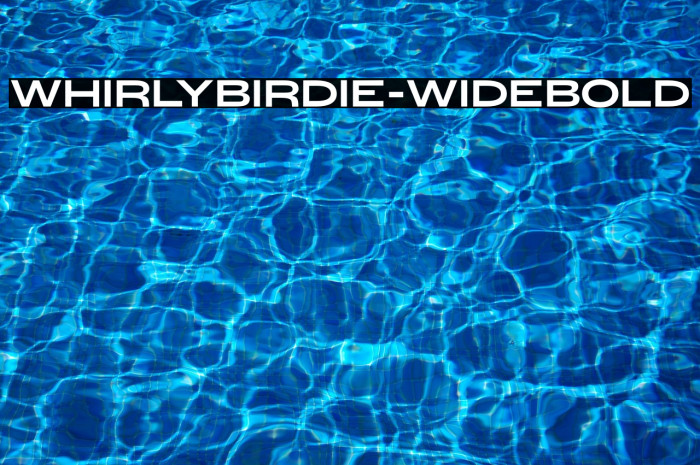 WhirlyBirdie-WideBold Example 2